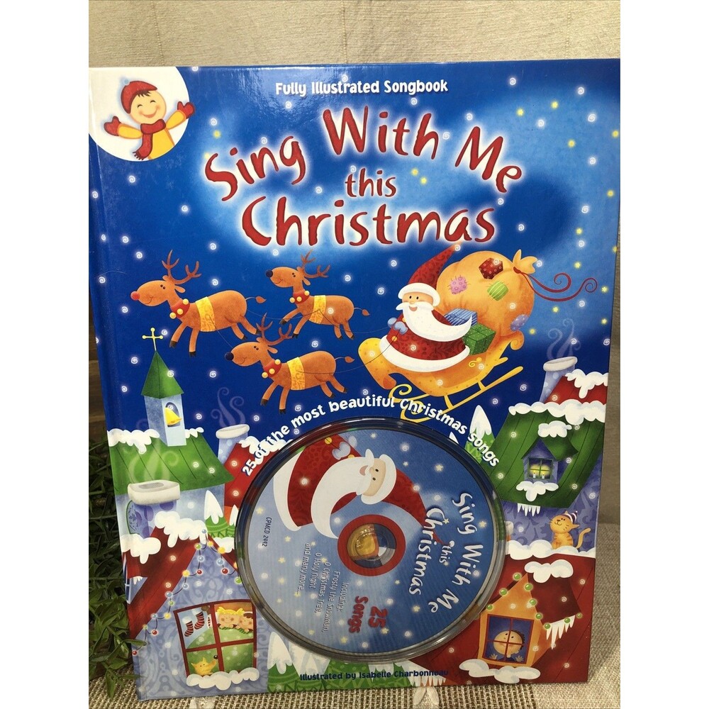 Sing with me this Christmas ,picture book with CD ,25 Classic Christmas songs
